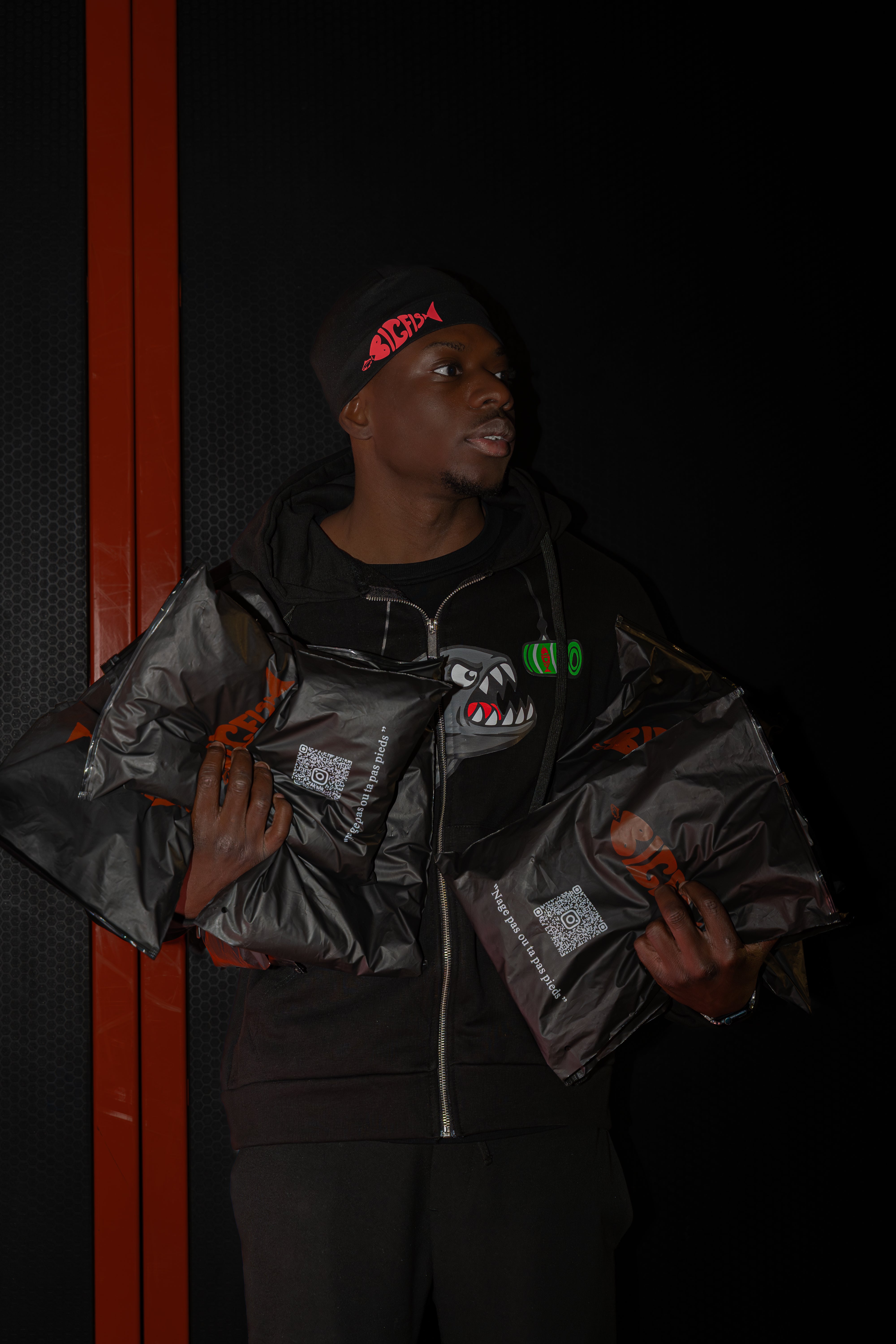 Veste à capuche Gris